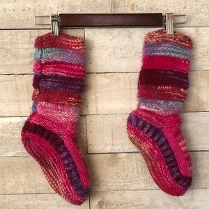 Colorful Warm & Cozy Genuine Wool Knit Socks